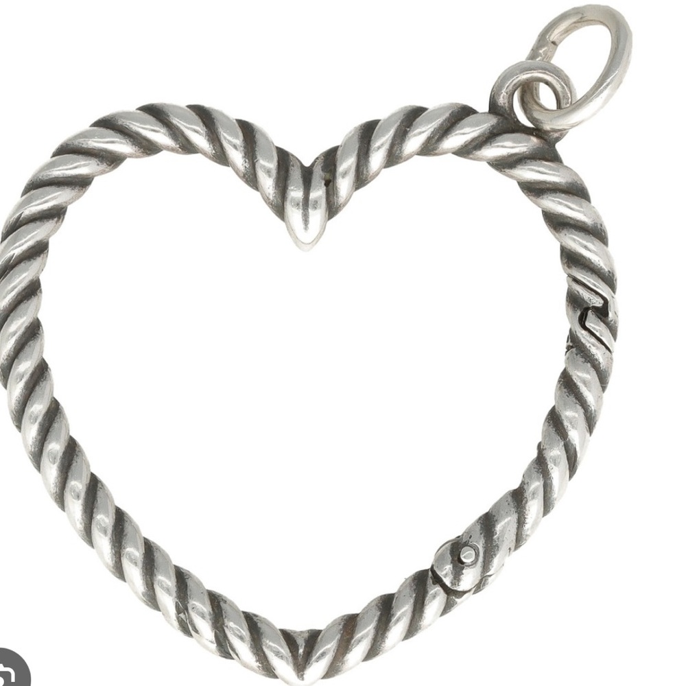 James Avery heart charm holder